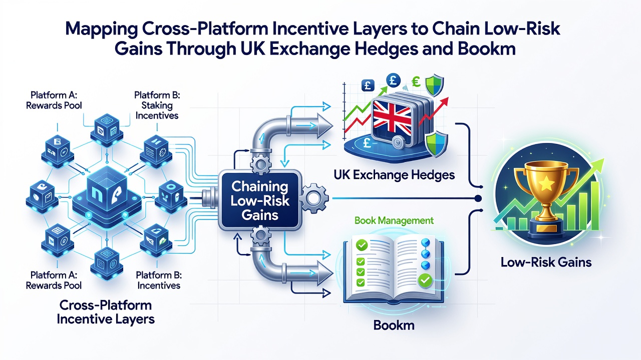 Flowchart illustrating bookmaker stacking sequence with exchange hedge overlays